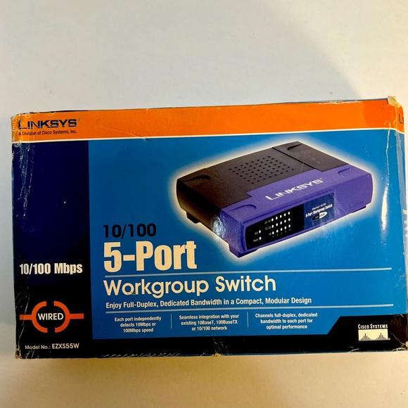 LINKSYS WORKGROUP 5 PORT - Picture 1 of 4